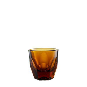 Glass cups - golden small glass