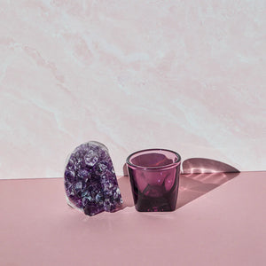 Glass Vero Amethyst Espresso Glass 90ml