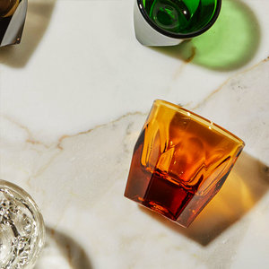 Glass Vero Amber Cortado Glass 125ml