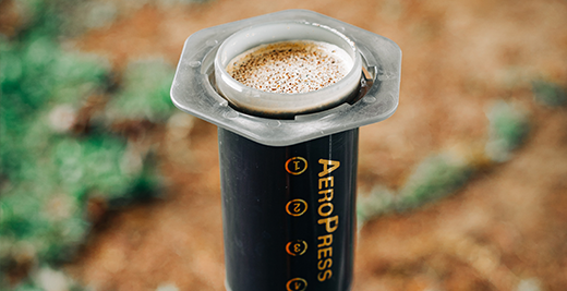 AeroPress-bryggning