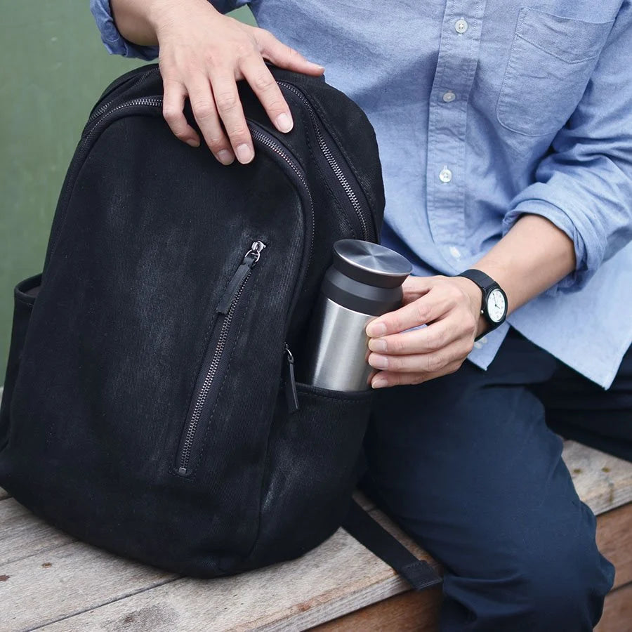 Reseglas i rostfritt stål 500ml - Kinto