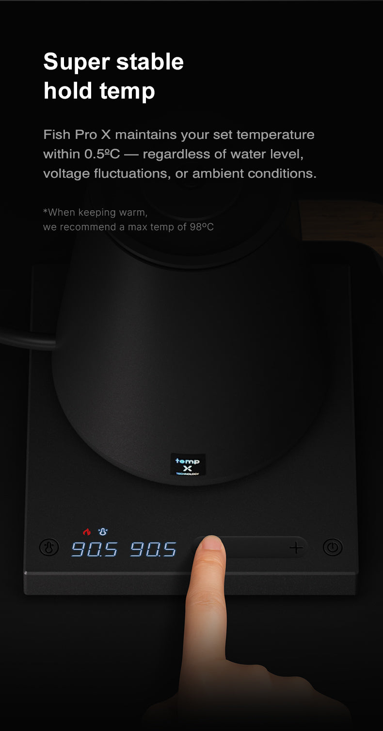 Kettle Fish Pro X - Black Electric - Timemore