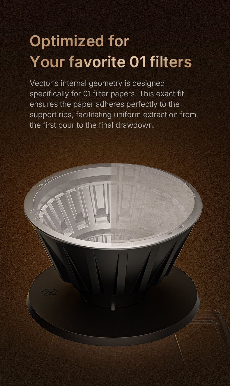 Crystal Eye Metal Vector Dripper - Matt Winton