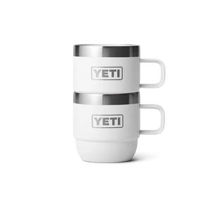 RAMBLER STACKABLE CUP 177ML 2 PK WHITE