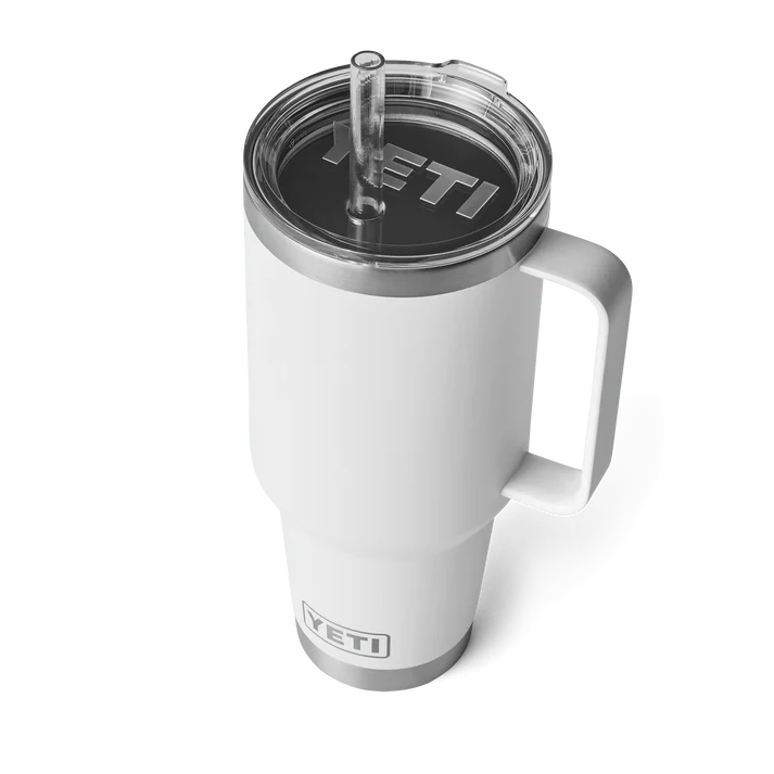Rambler Straw Mug 1,2L - White