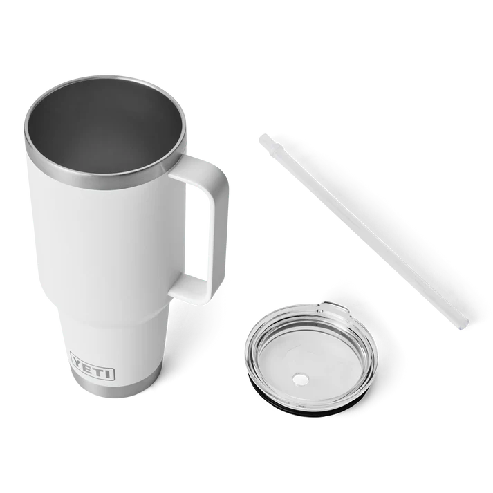 Rambler Straw Mug 1,2L - White