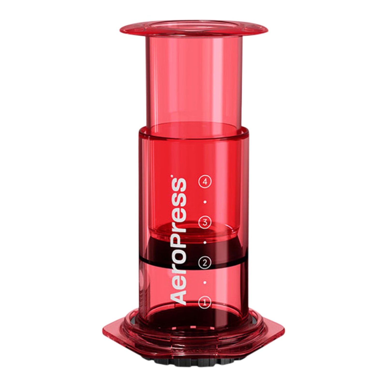 Clear Red AeroPress