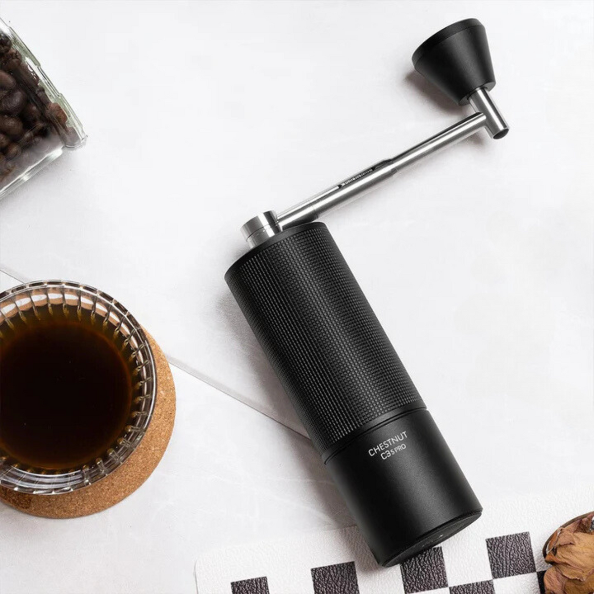 Grinder C3S Pro S2C Black Foldable Handle