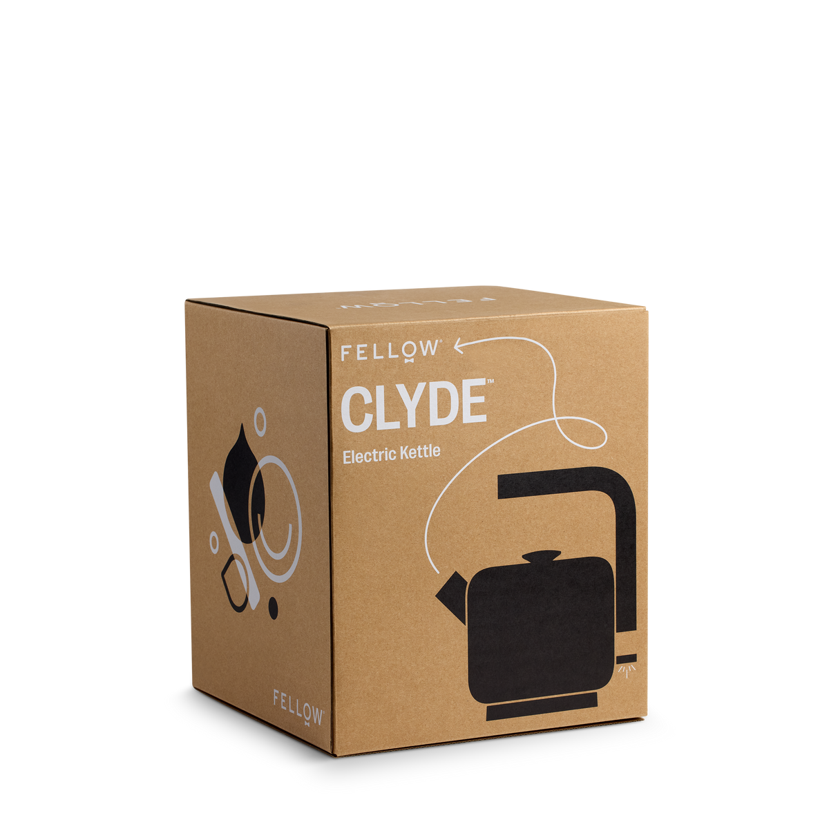Kettle Clyde Electric - Black 1.5L - Fellow