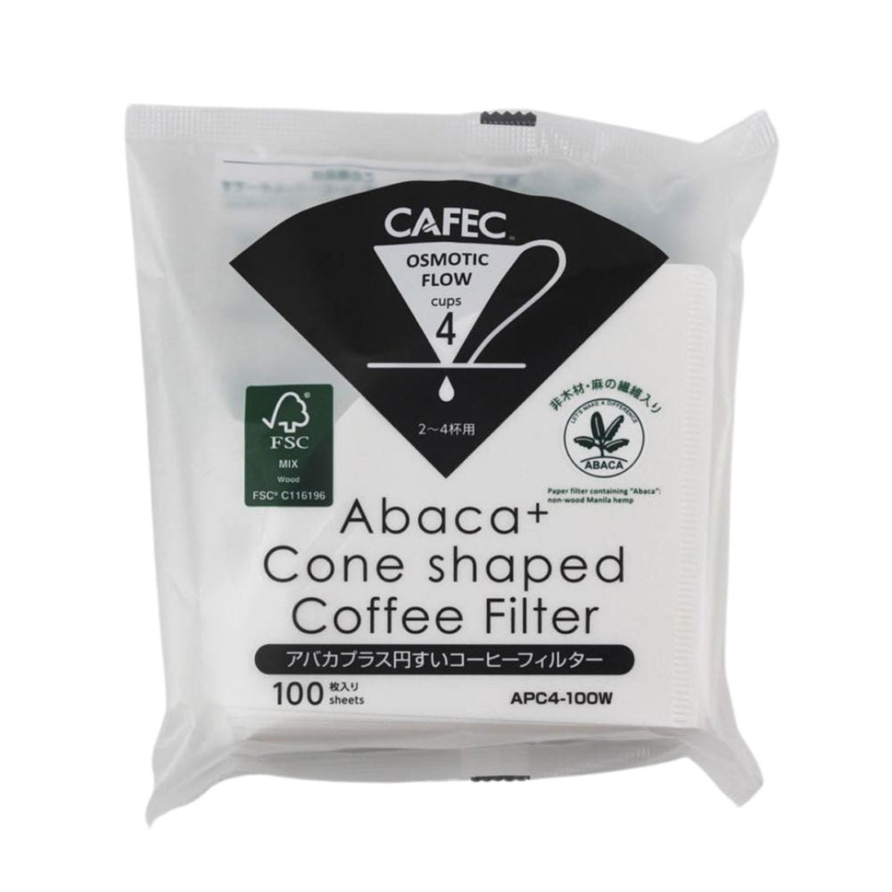 Abaca+ Coffee Paper Filter 2-4 cup