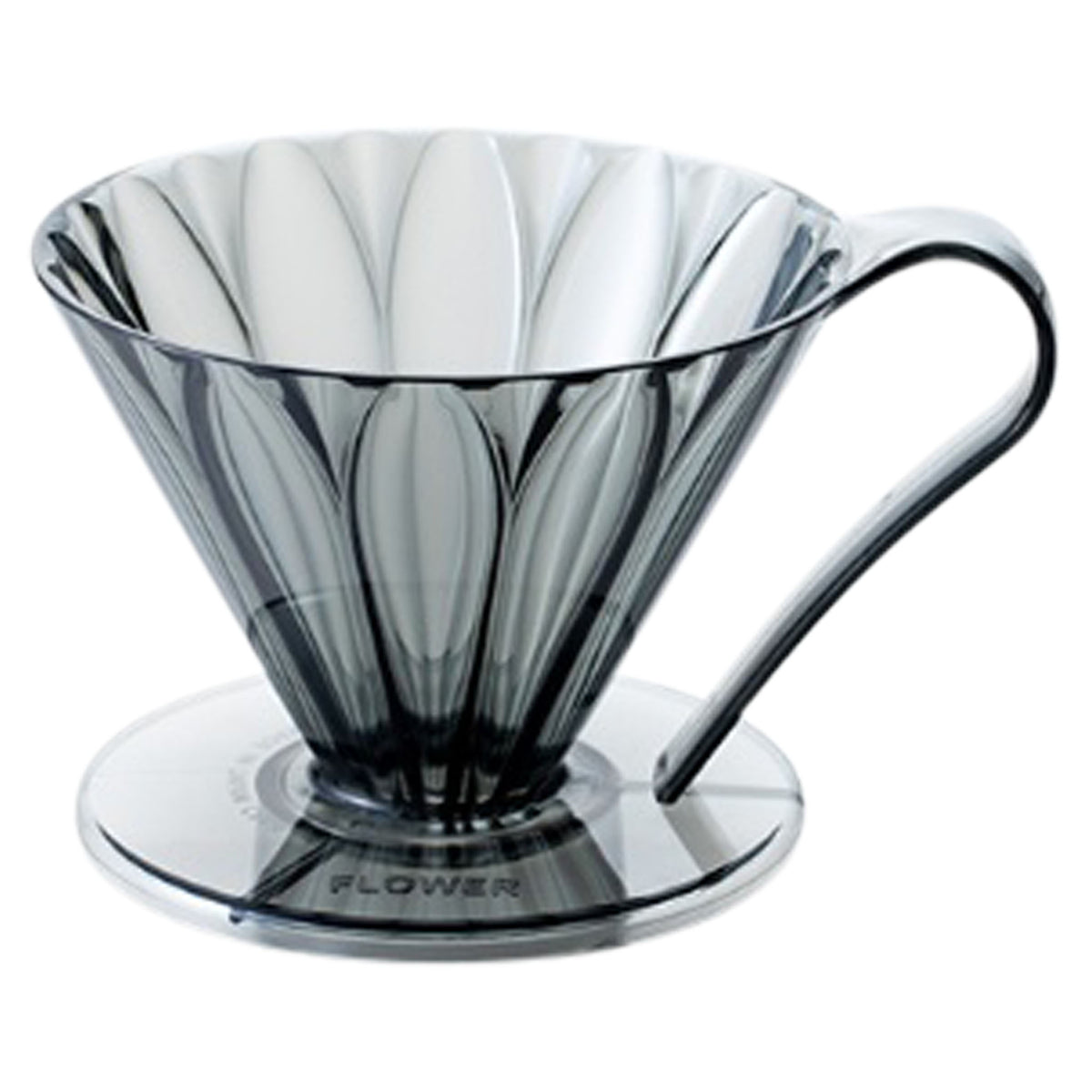 Tritan Flower Dripper 4 Cup Black