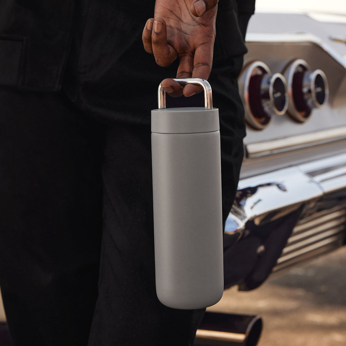 Carter Carry Tumbler Grey 600ml