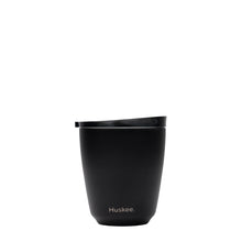 Stålkopp och lock 225 g svart