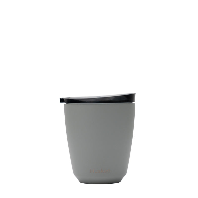 Stålmugg och lock 225 g skiffer