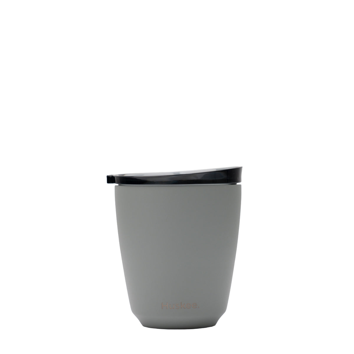 Steel Mug & Lid 8oz Slate