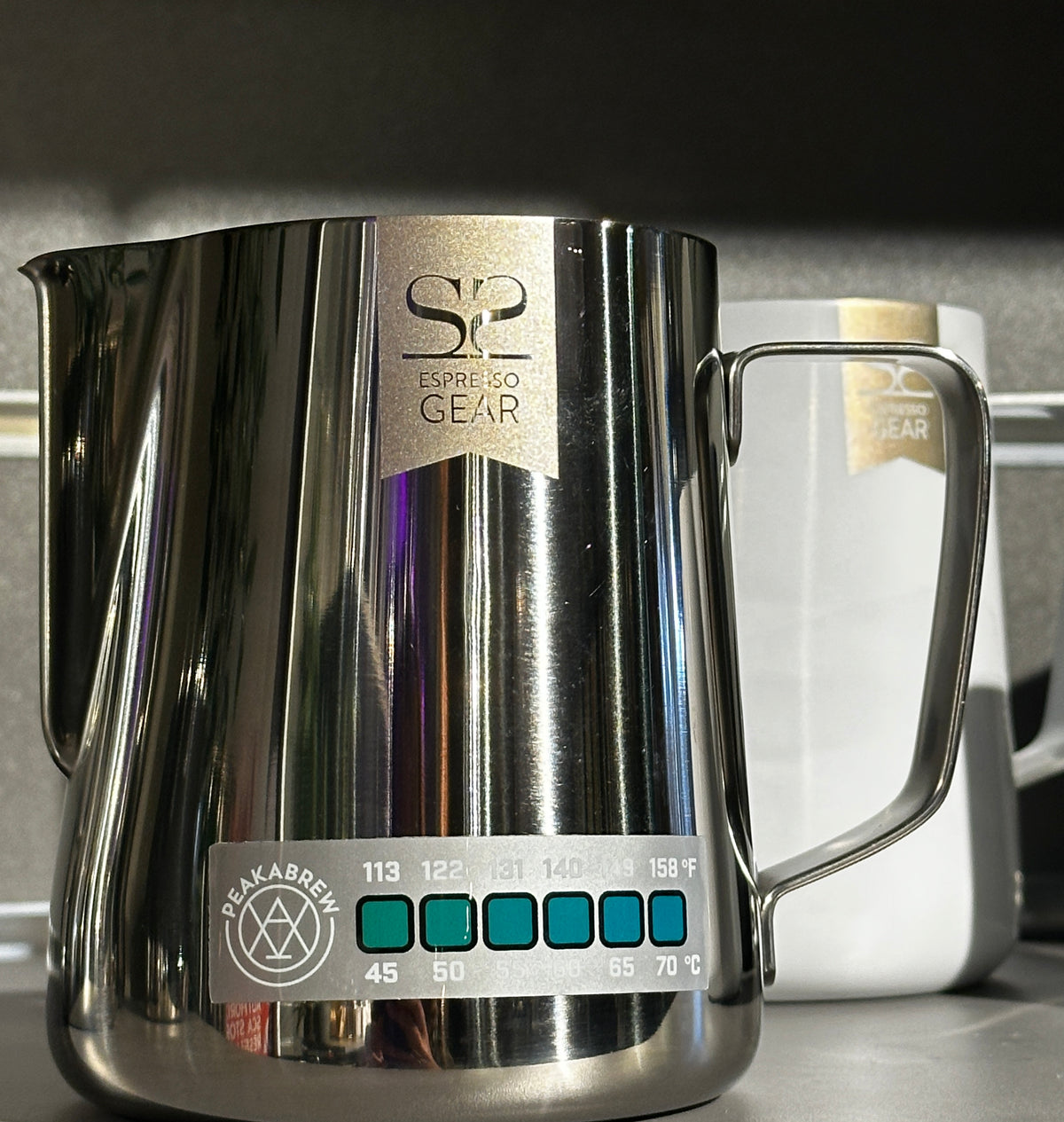 Thermometer Sticker Silver - Peakabrew