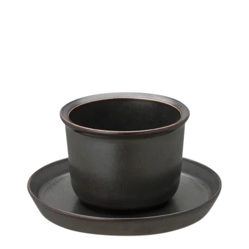 Cup & Saucer 160ml black