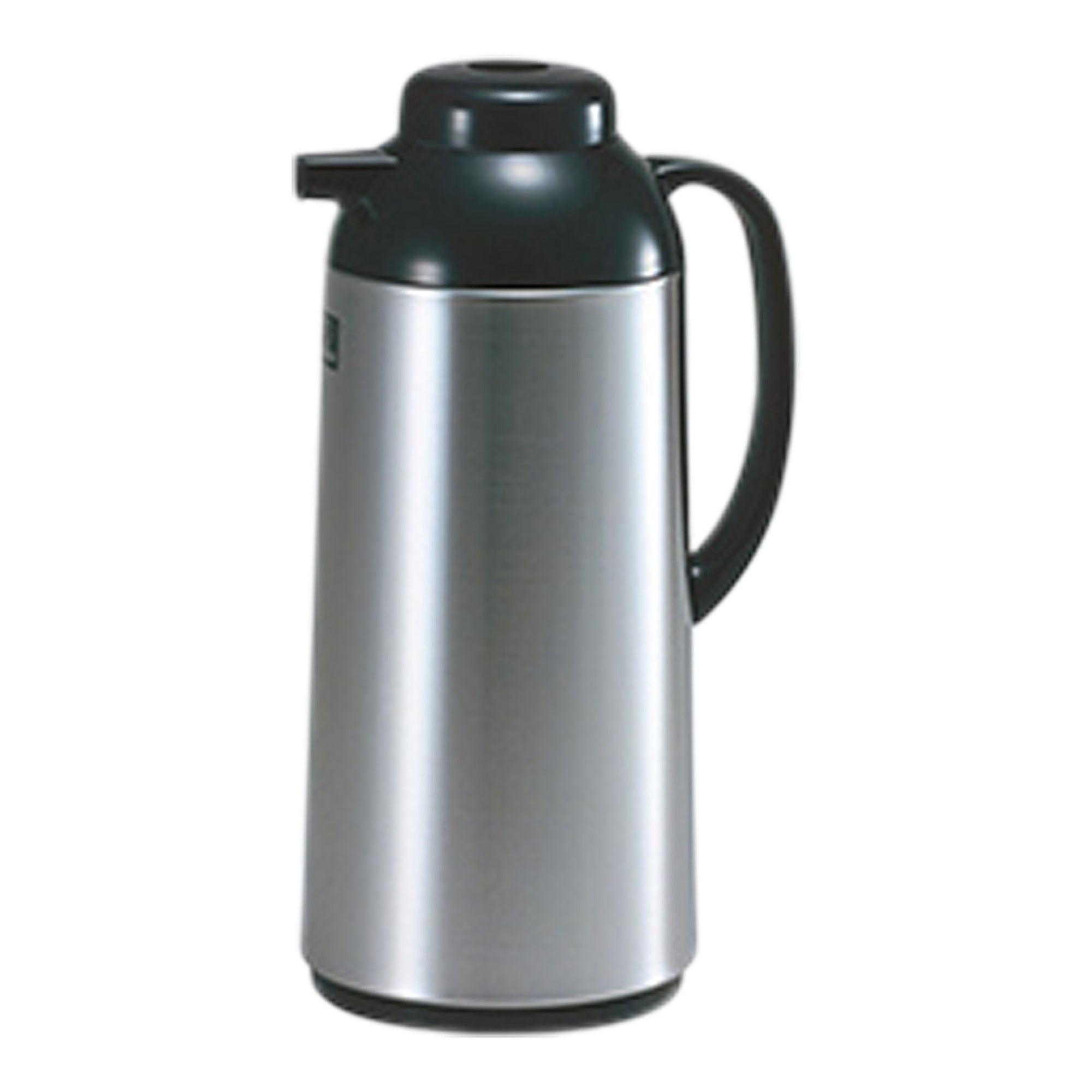 Thermos with push lid 1L