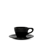 Porslin Svart Lino Dubbel Cappuccino 18 cl