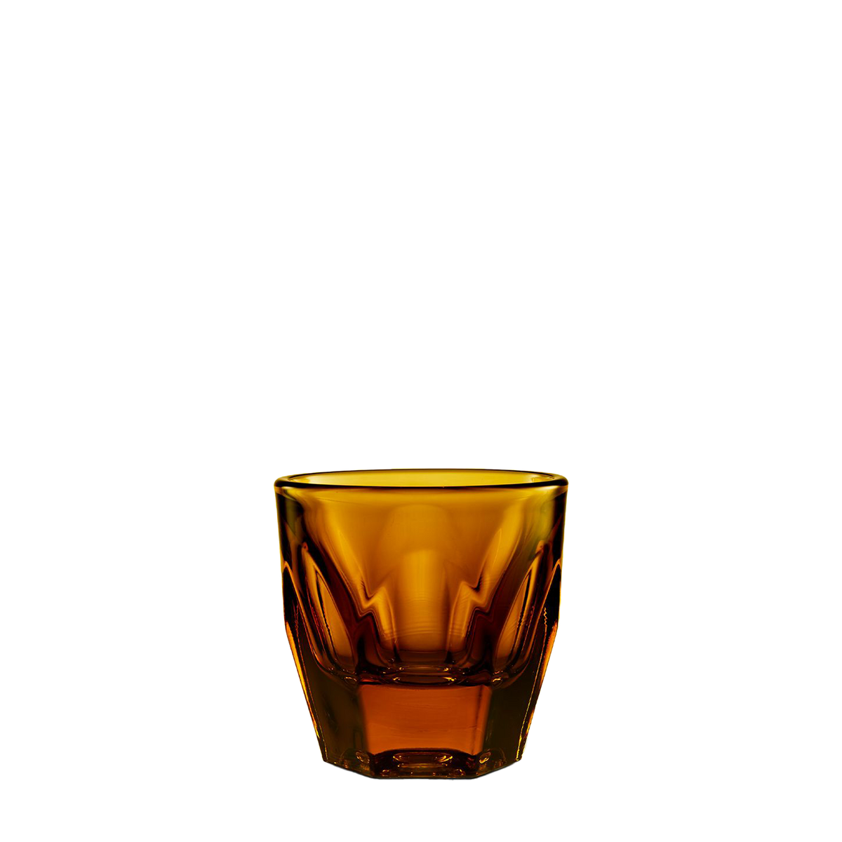 Glass Vero Amber Cortado Glass 125ml