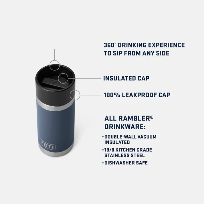 Rambler Flaska 350ml - Marinblå