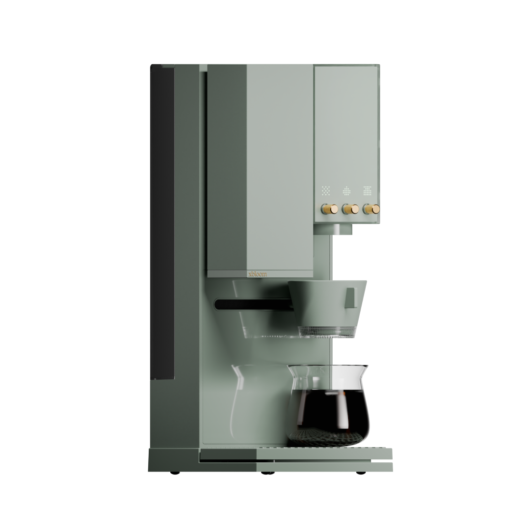 Coffee Brewer - xBloom - Sage Green with gold knobs