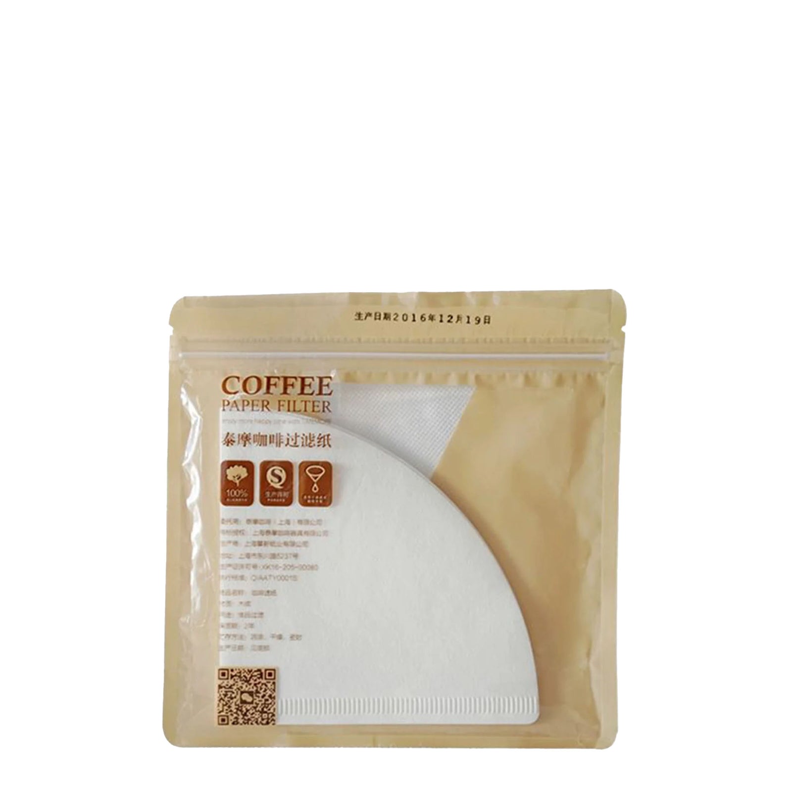 Filterpapper V60 Storlek 1 100st - Timemore