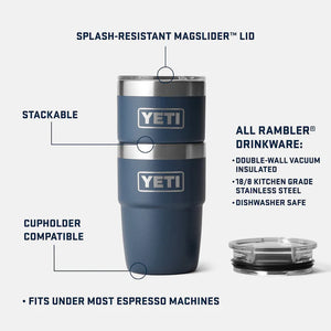 RAMBLER 250ML STACKABLE CUP - NAVY
