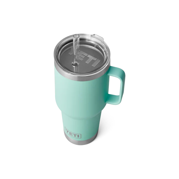 Rambler Straw Mug 1L - Seafoam