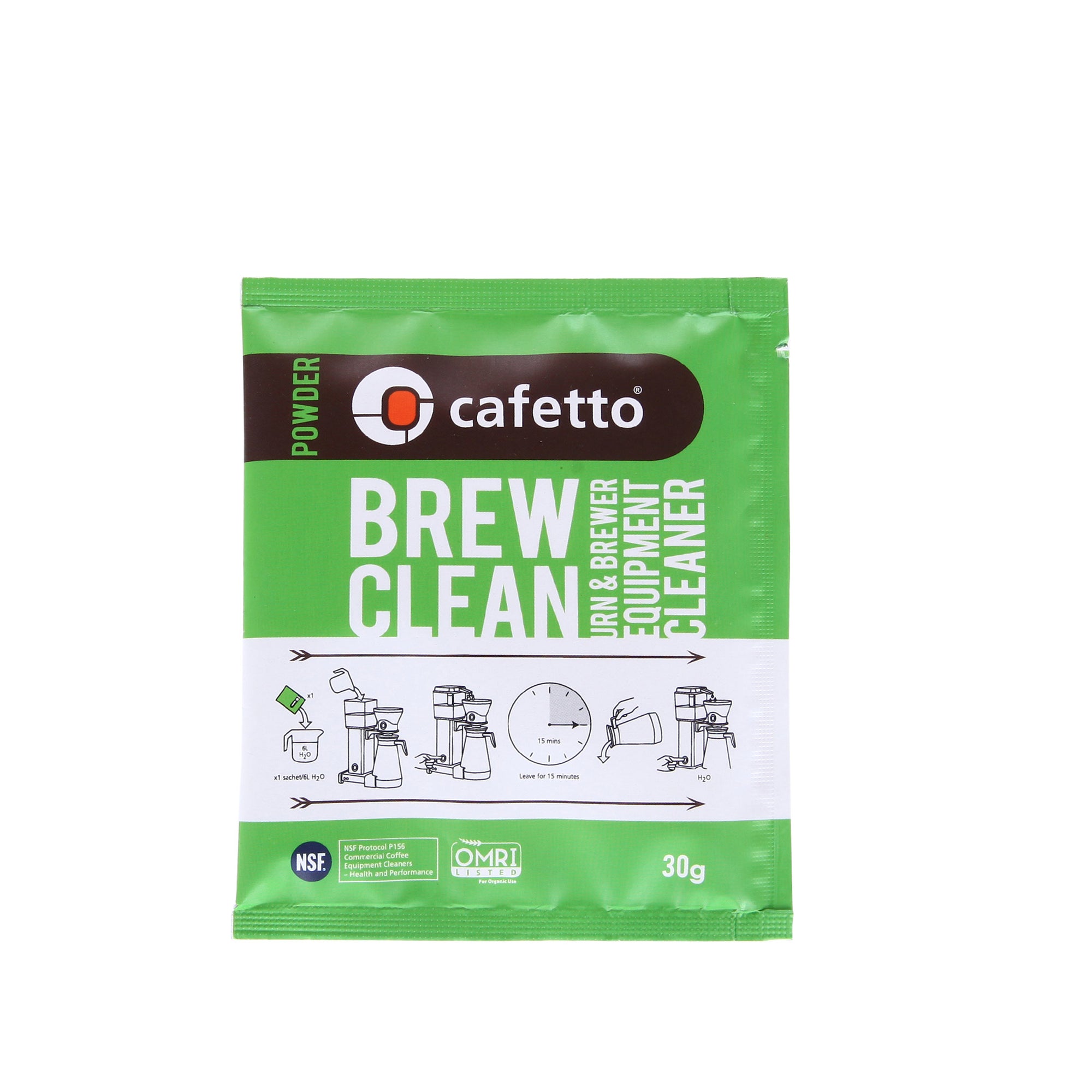 Brew Clean Sachet 30g - Cafetto - Espresso Gear