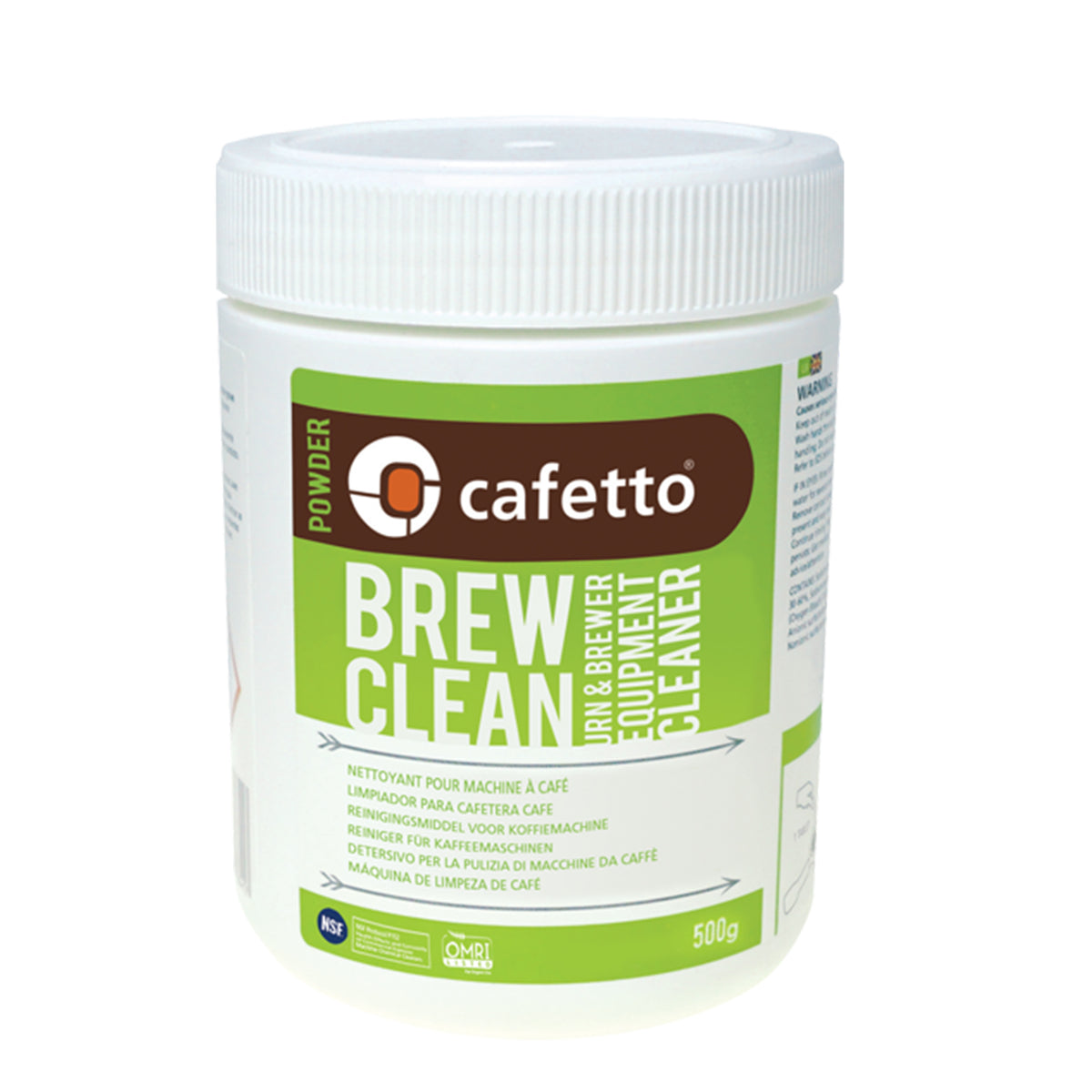Organic Brew Clean Powder - Cafetto - Espresso Gear