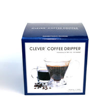 Coffee Dripper Clear Grey - L with filters