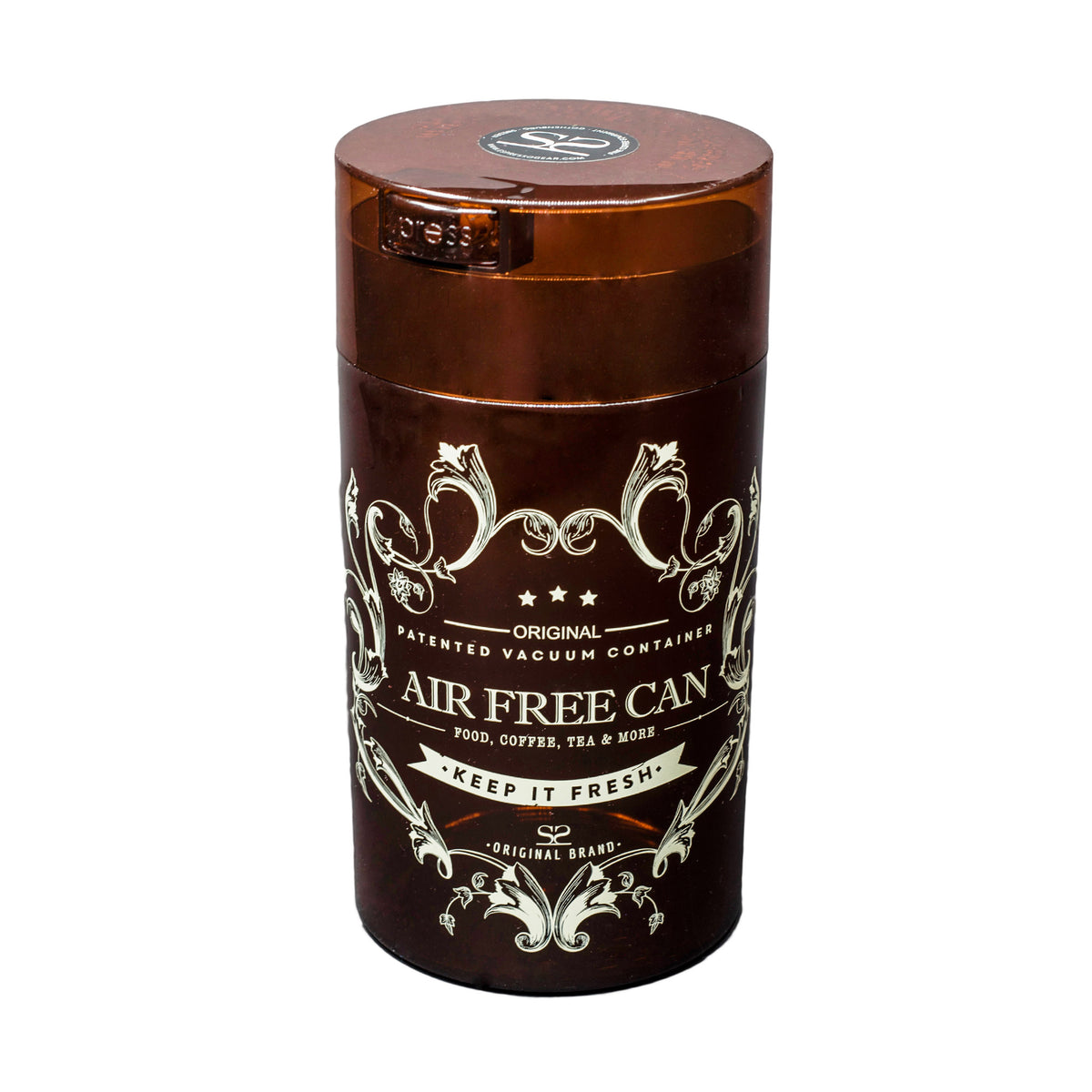 Vacuum Can Amber 500g - Espresso Gear - Espresso Gear