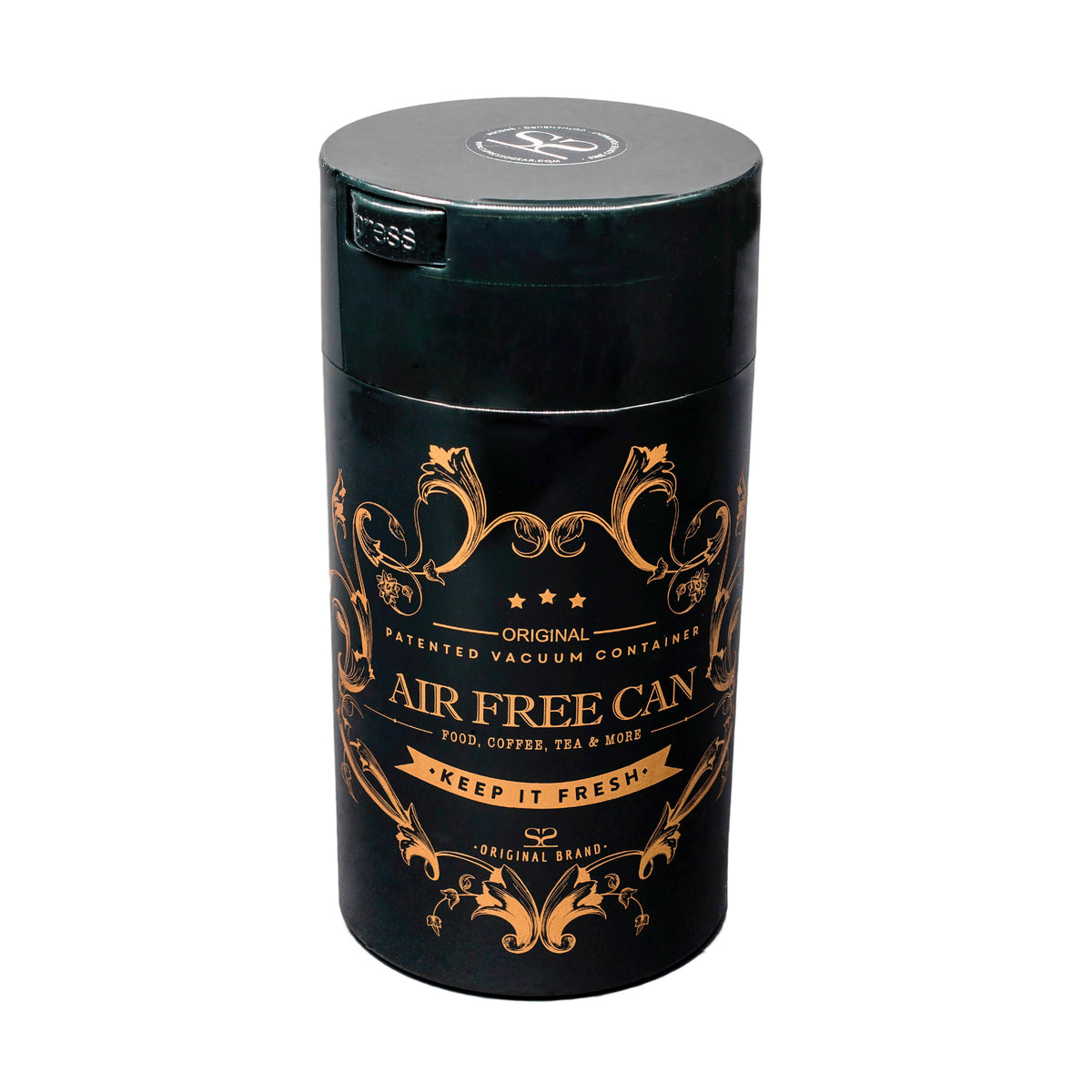 Vacuum Can Black 500g - Espresso Gear - Espresso Gear