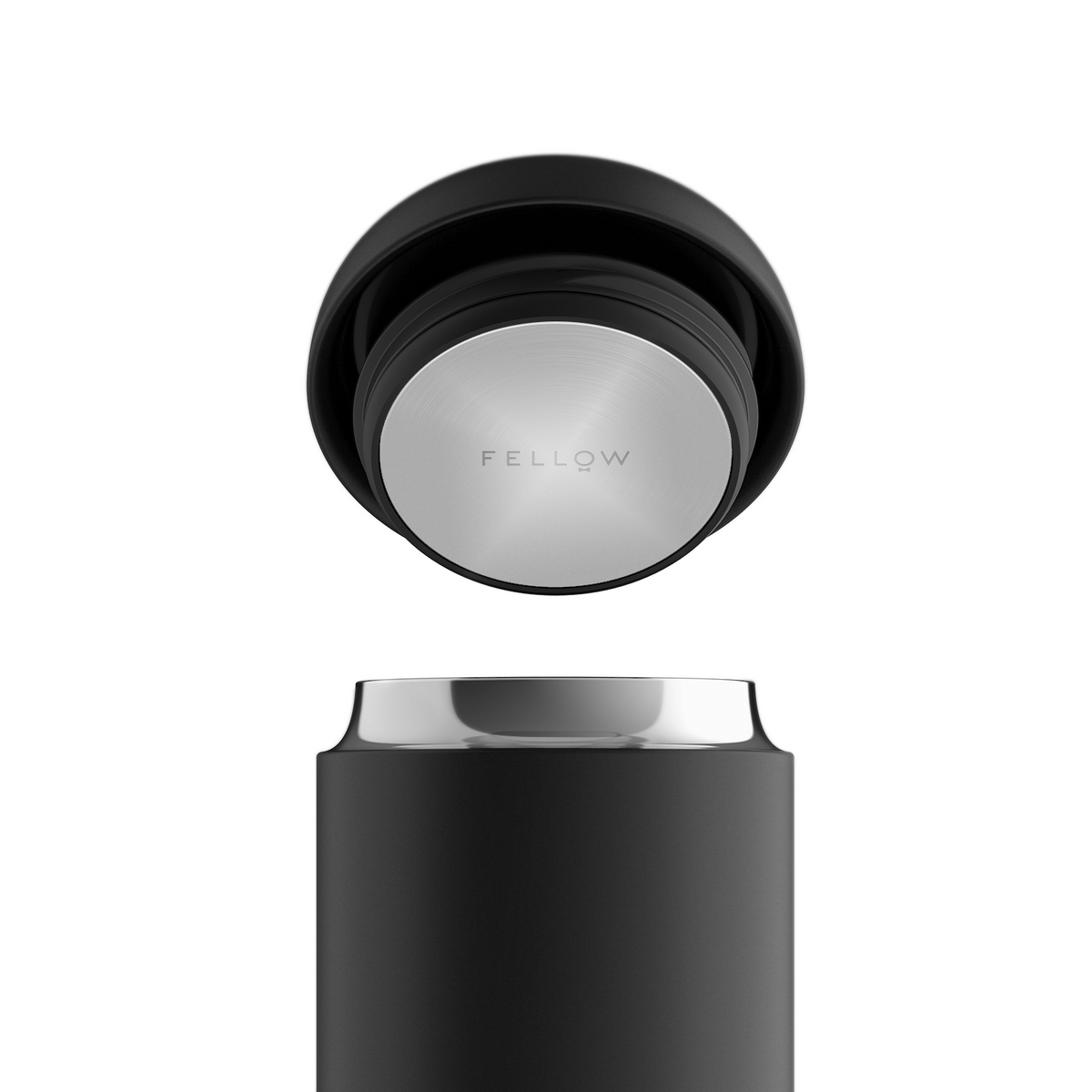 To Go Mug - Carter Everywhere Black 12oz - Fellow - Espresso Gear