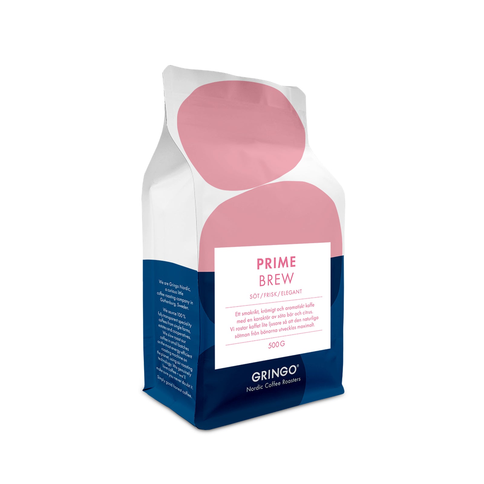 Whole Bean Coffee Prime Brew Organic - Gringo Roastery - Espresso Gear