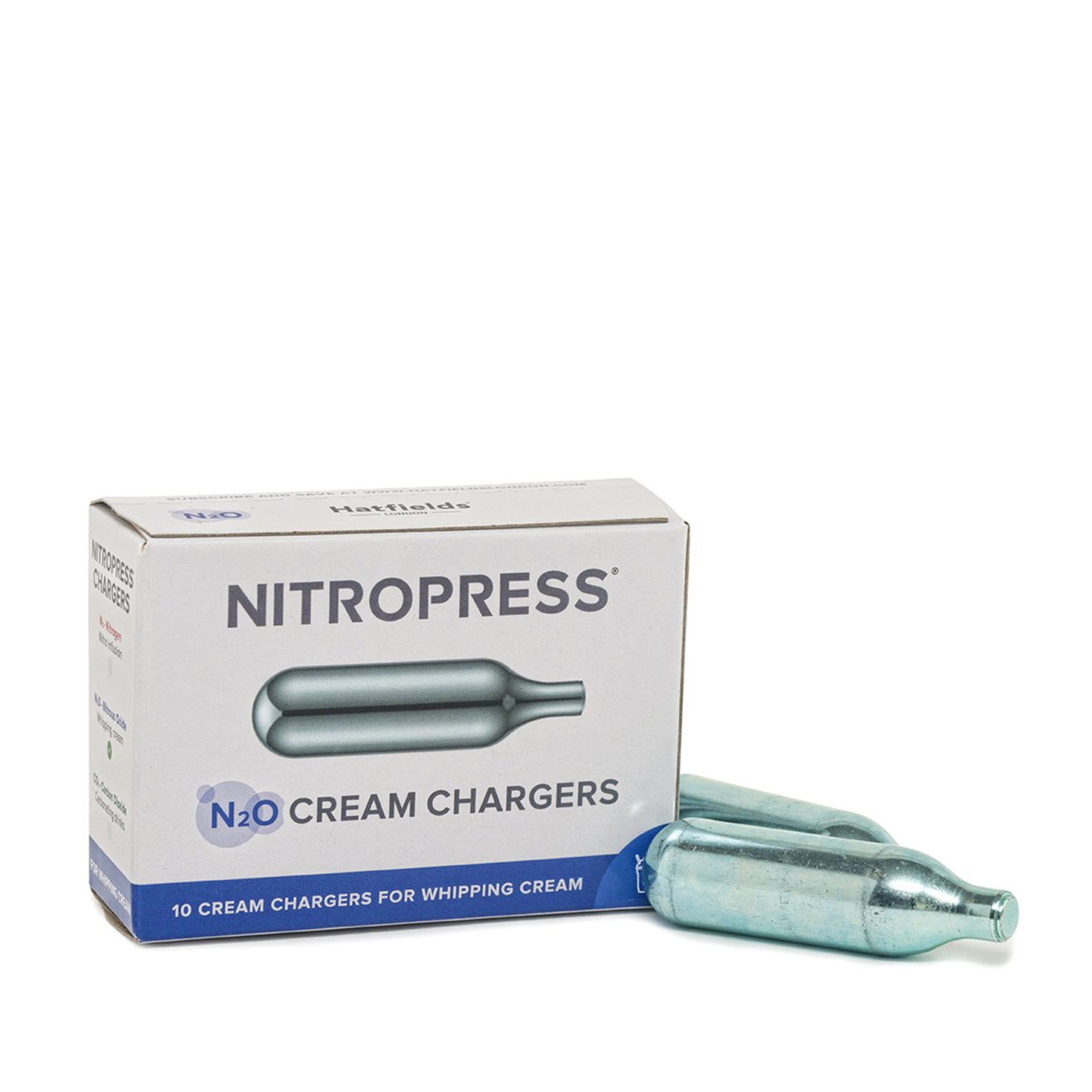 Nitropress Cream Chargers 10pcs - Hatfield - Espresso Gear