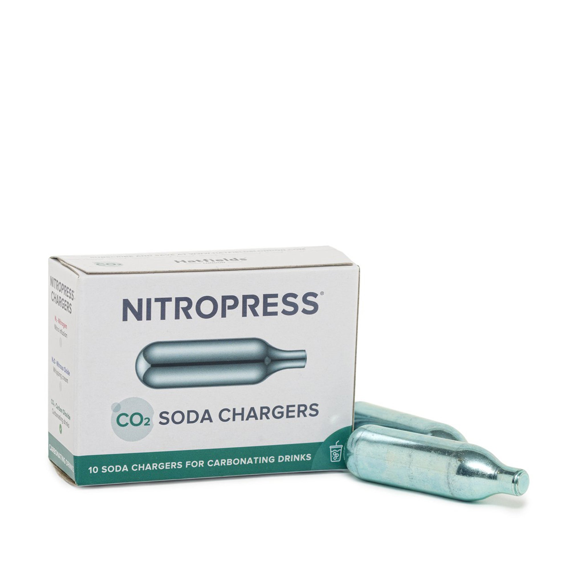 Nitropress Soda Chargers 10pcs - Hatfield - Espresso Gear