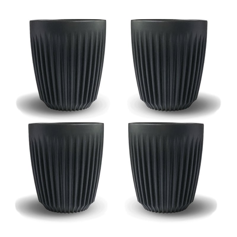 Huskeekoppar - Kolfärgad 235ml 4 pack