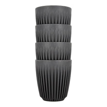 Huskeekoppar - Kolfärgad 235ml 4 pack