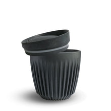 Huskeekopp - Kolfärgad 6oz/ 177ml 1-pack med lock