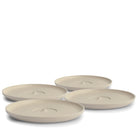 Mug Saucers Natural 4pcs - Huskee