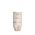 Mugg 3oz Espresso Set Natural 4st - Huskee