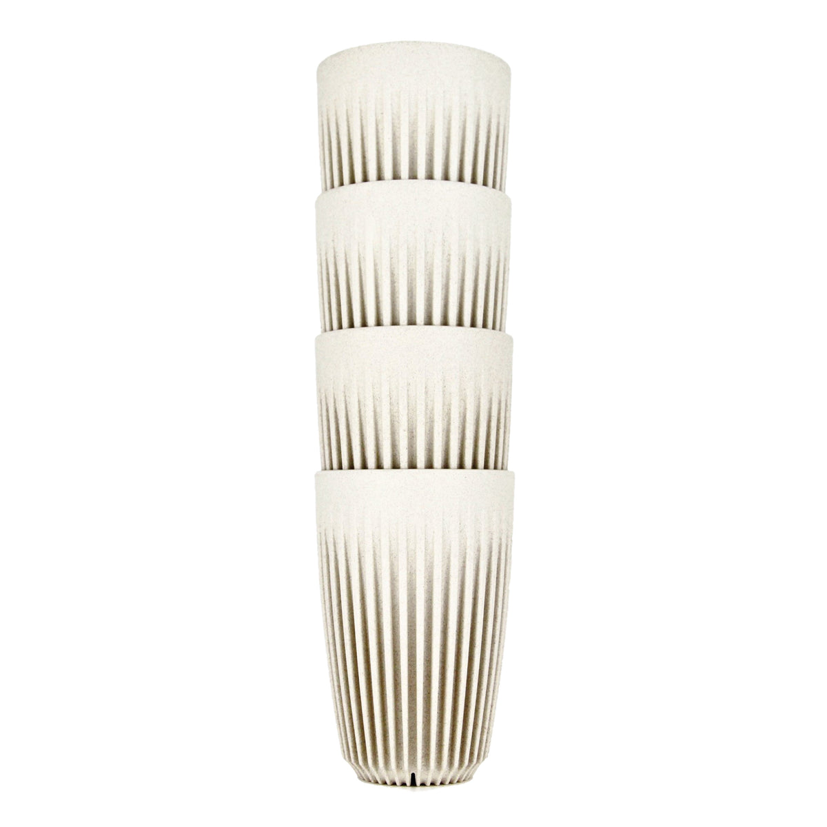 Mug 12oz Natural 4pcs - Huskee - Espresso Gear