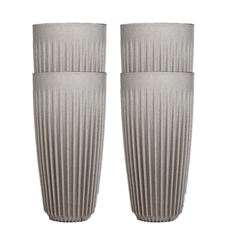 Mug 16oz Natural 4pcs - Huskee