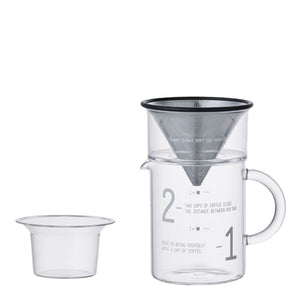 Carafe Pourover LAB  w/ SS filter 300ml - Kinto - Espresso Gear