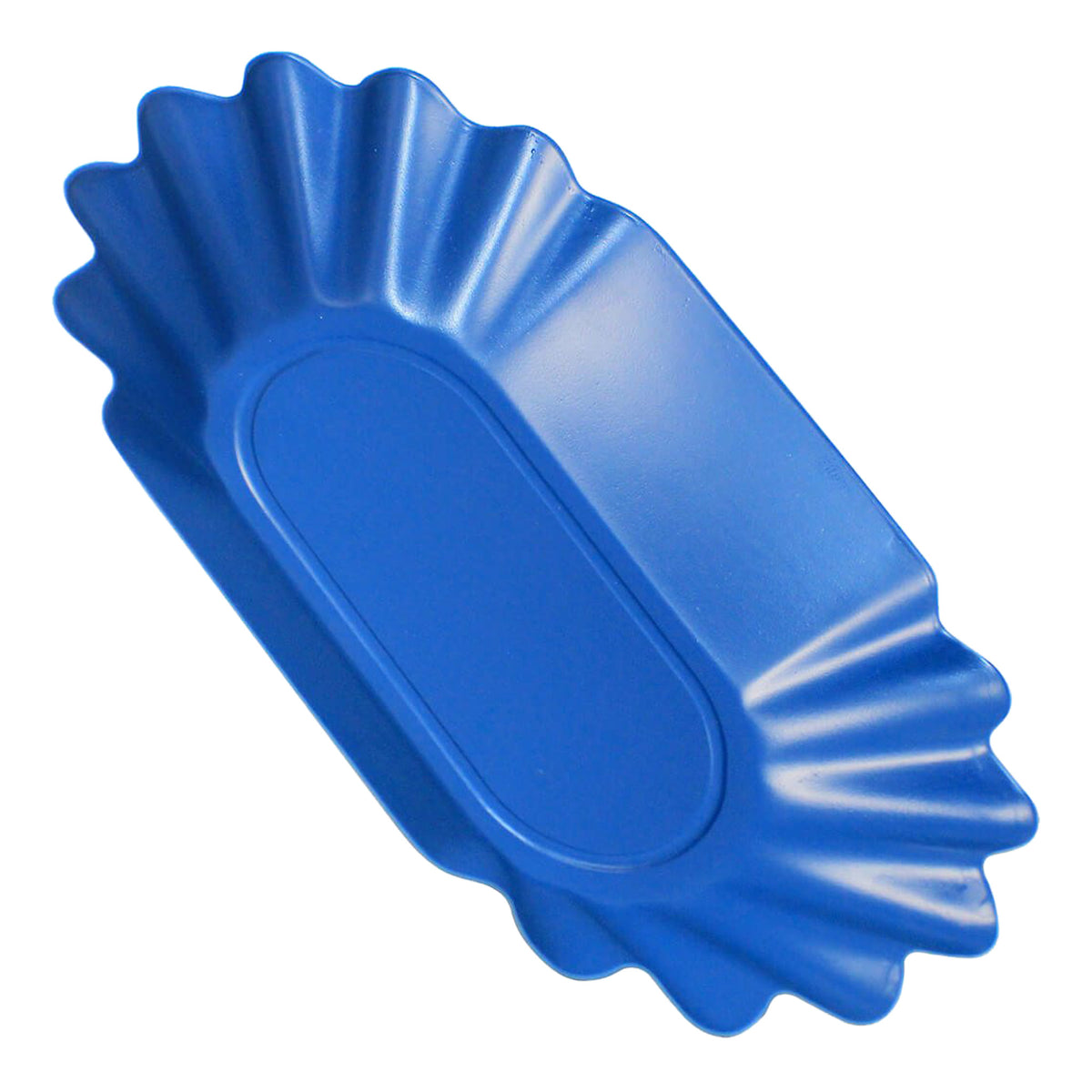 Blue Oval Cupping Tray 12pcs