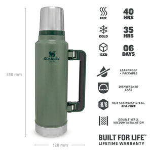 Thermos Hammertone Green 1.4L - Stanley