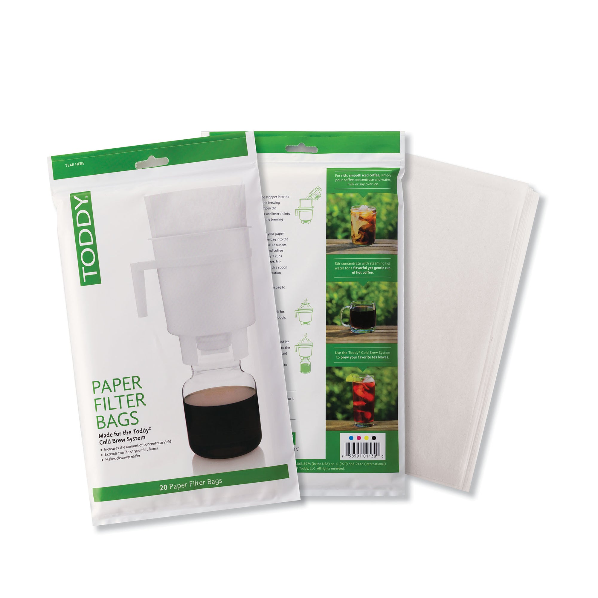 Coldbrew Home Filter paper 20pcs -Toddy - Espresso Gear