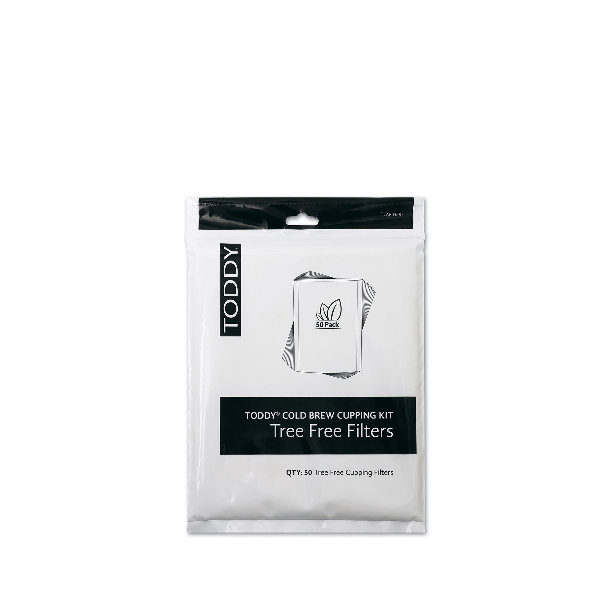 Coldbrew Cupping Kit Tree Free Paper Filters 50pcs - Toddy - Espresso Gear